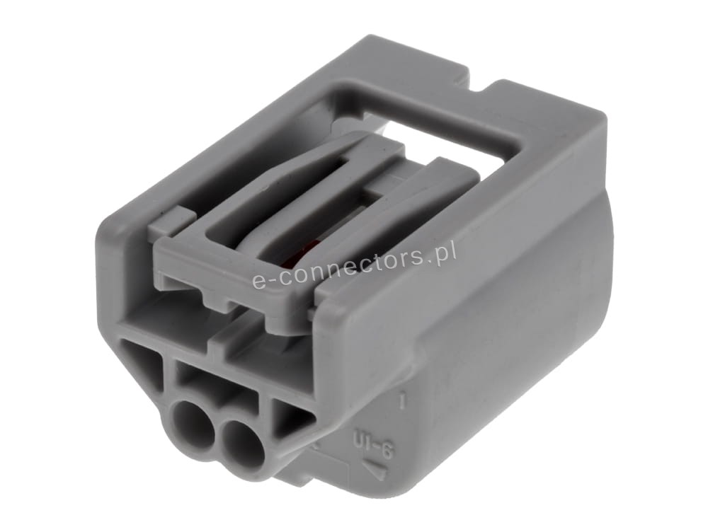 Wtyczka 2 pin szara (zamiennik) SZ06