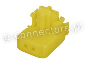 Wtyczka 2 pin żółta (zamiennik) Ż03