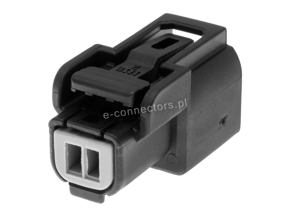 Wtyczka 2 pin czarna (zamiennik) CZ05
