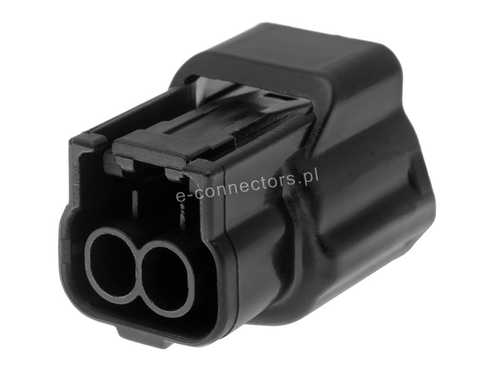 Wtyczka 2 pin czarna (zamiennik) CZ06