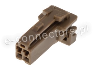 Wtyczka 2 pin brązowa (zamiennik) B03
