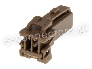 Wtyczka 2 pin brązowa (zamiennik) B03