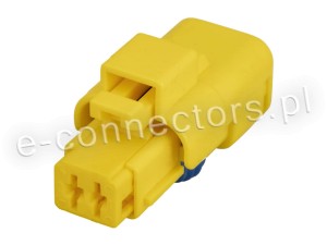 Wtyczka 2 pin żółta (zamiennik) Ż04