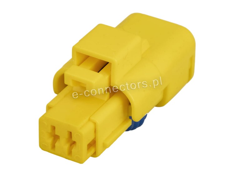 Wtyczka 2 pin żółta