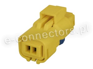Wtyczka 2 pin żółta (zamiennik) Ż04