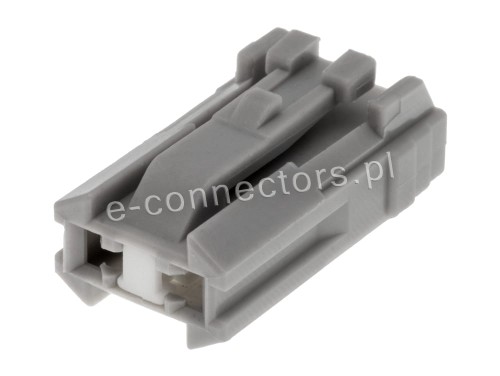 Wtyczka 2 pin szara