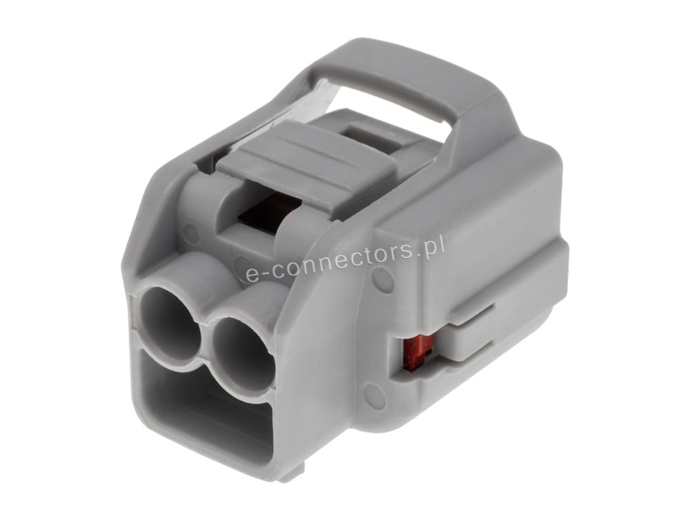 Wtyczka 2 pin szara (zamiennik) SZ015