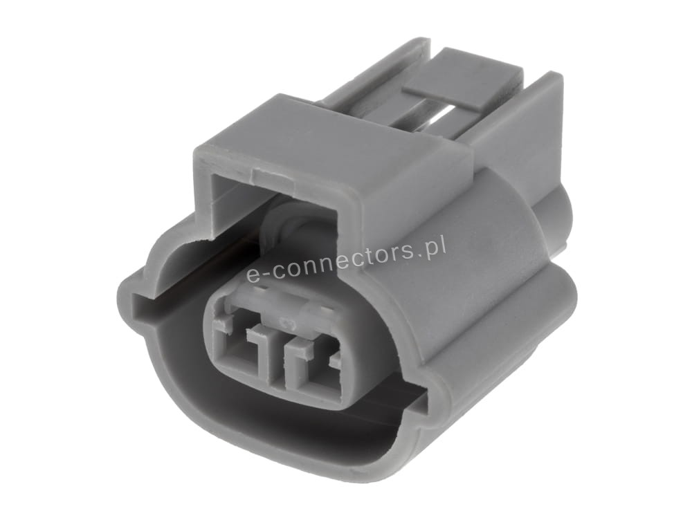 Wtyczka 2 pin szara (zamiennik) SZ016