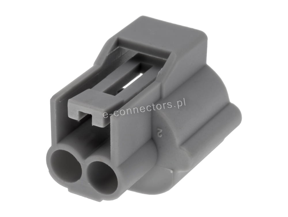 Wtyczka 2 pin szara (zamiennik) SZ016