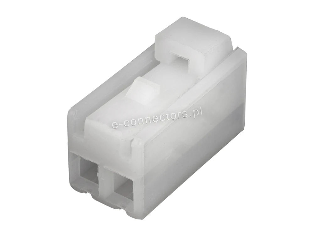 Wtyczka 2 pin biała (zamiennik) B036