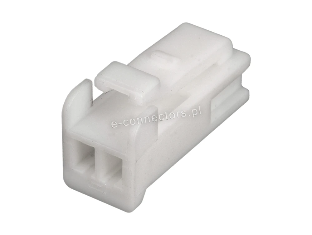 Wtyczka 2 pin biała (zamiennik) B049