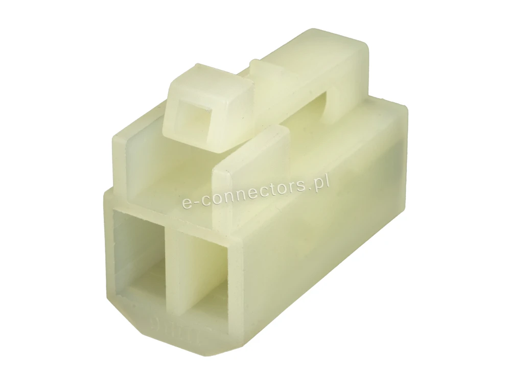 Wtyczka 2 pin biała (zamiennik) B052