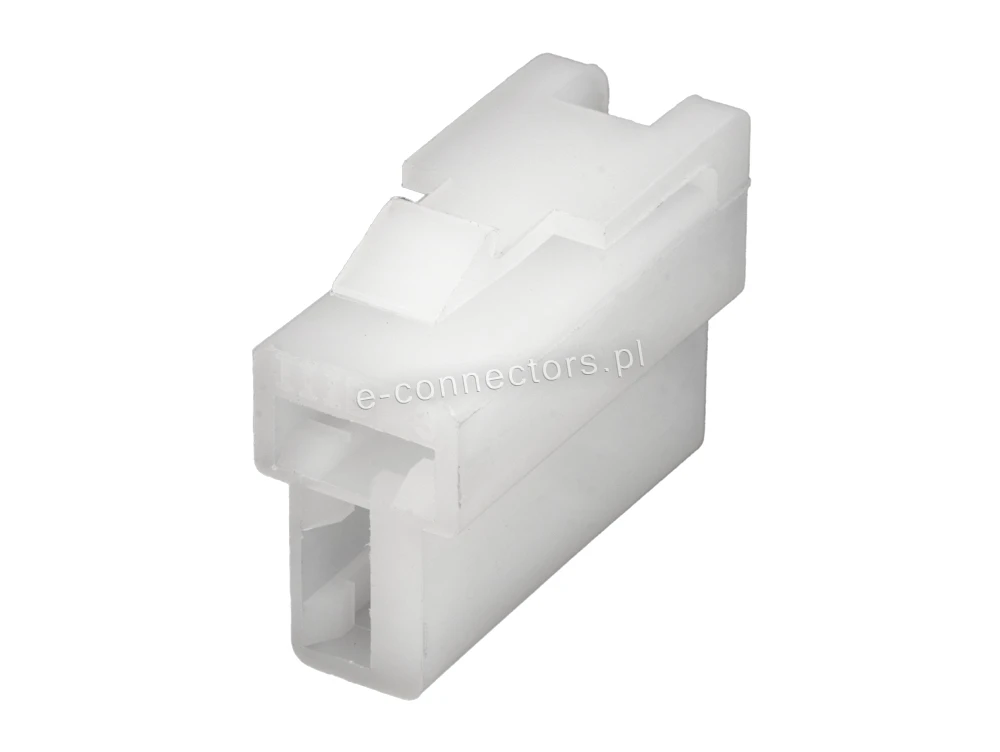Wtyczka 2 pin biała (zamiennik) B054