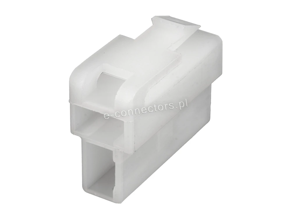 Wtyczka 2 pin biała (zamiennik) B054