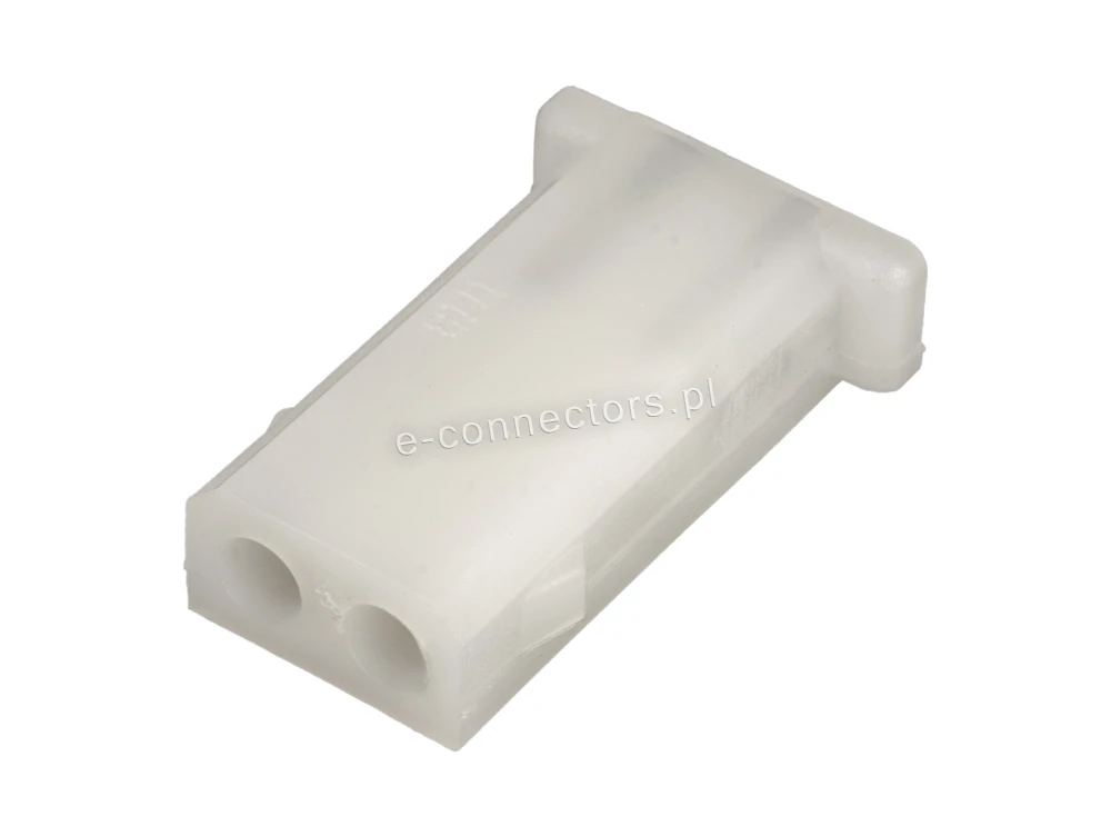 Wtyczka 2 pin biała (zamiennik) B056