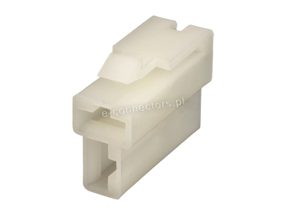 Wtyczka 2 pin biała (zamiennik) B057
