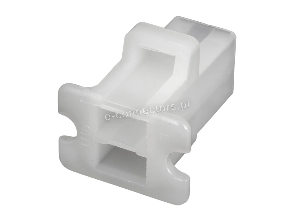 Wtyczka 2 pin biała (zamiennik) B058