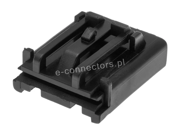 Wtyczka 2 pin czarna