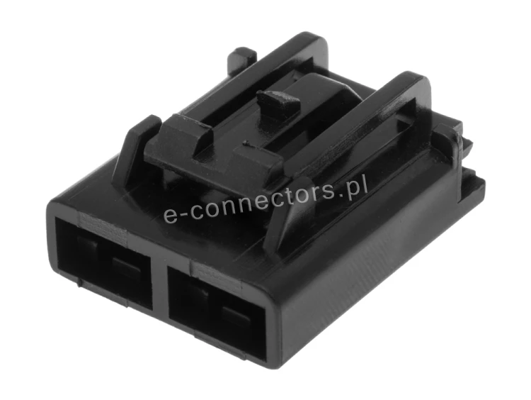 Wtyczka 2 pin czarna