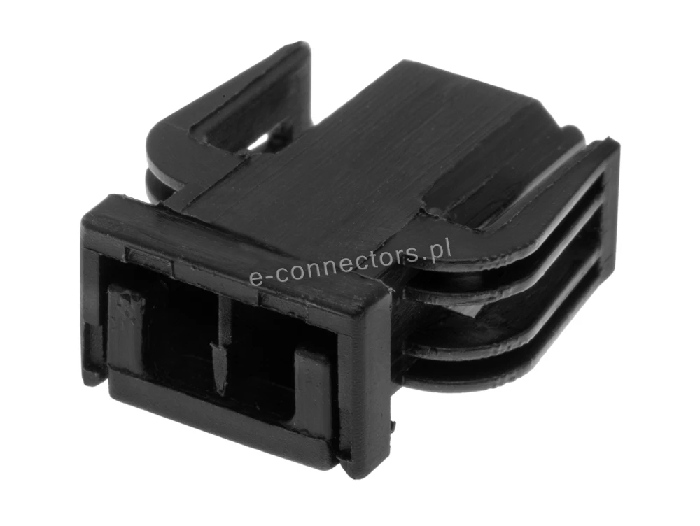 Wtyczka 2 pin czarna (zamiennik) CZ082