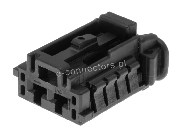 Wtyczka 2 pin czarna