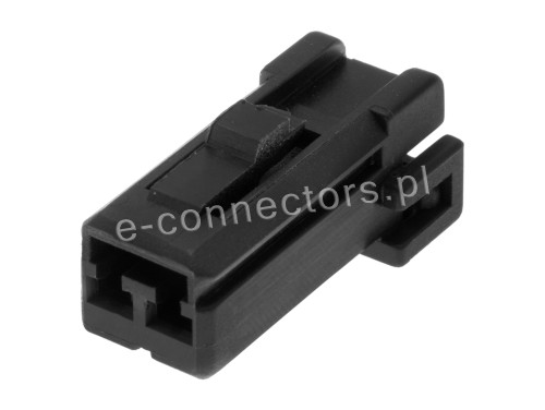 Wtyczka 2 pin czarna