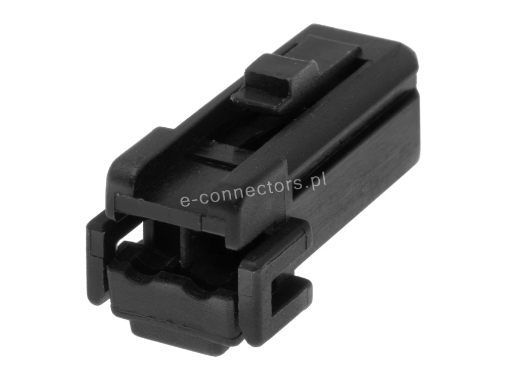 Wtyczka 2 pin czarna (zamiennik) CZ087