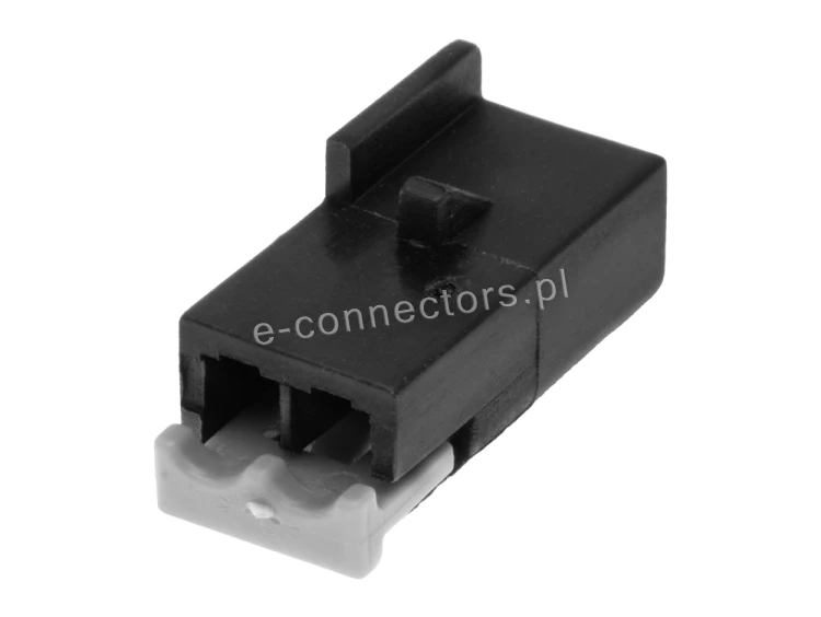 Wtyczka 2 pin czarna
