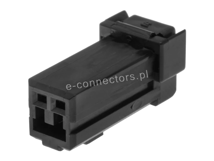 Wtyczka 2 pin czarna