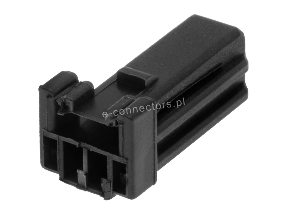 Wtyczka 2 pin czarna (zamiennik) CZ095