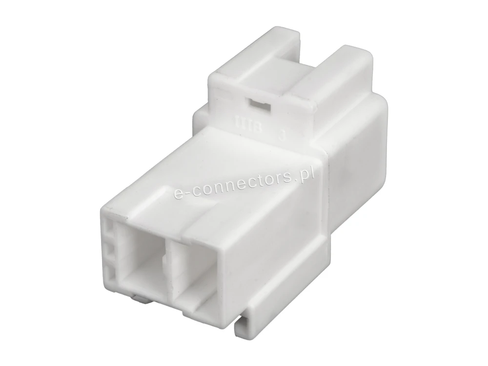Gniazdo 2 pin białe (zamiennik) B03