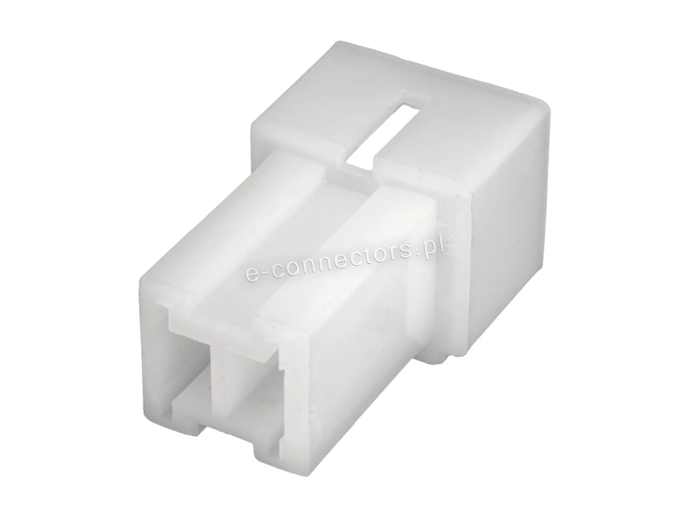 Gniazdo 2 pin białe (zamiennik) B028