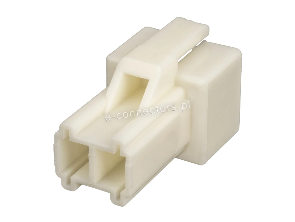 Gniazdo 2 pin białe (zamiennik) B034
