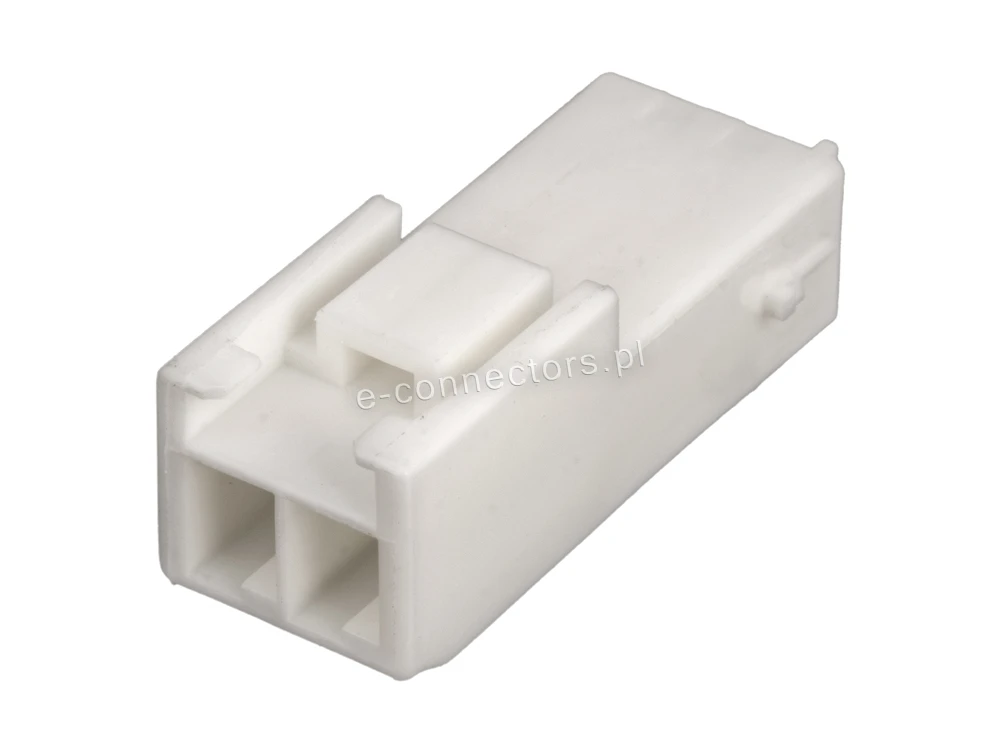 Gniazdo 2 pin białe (zamiennik) B040