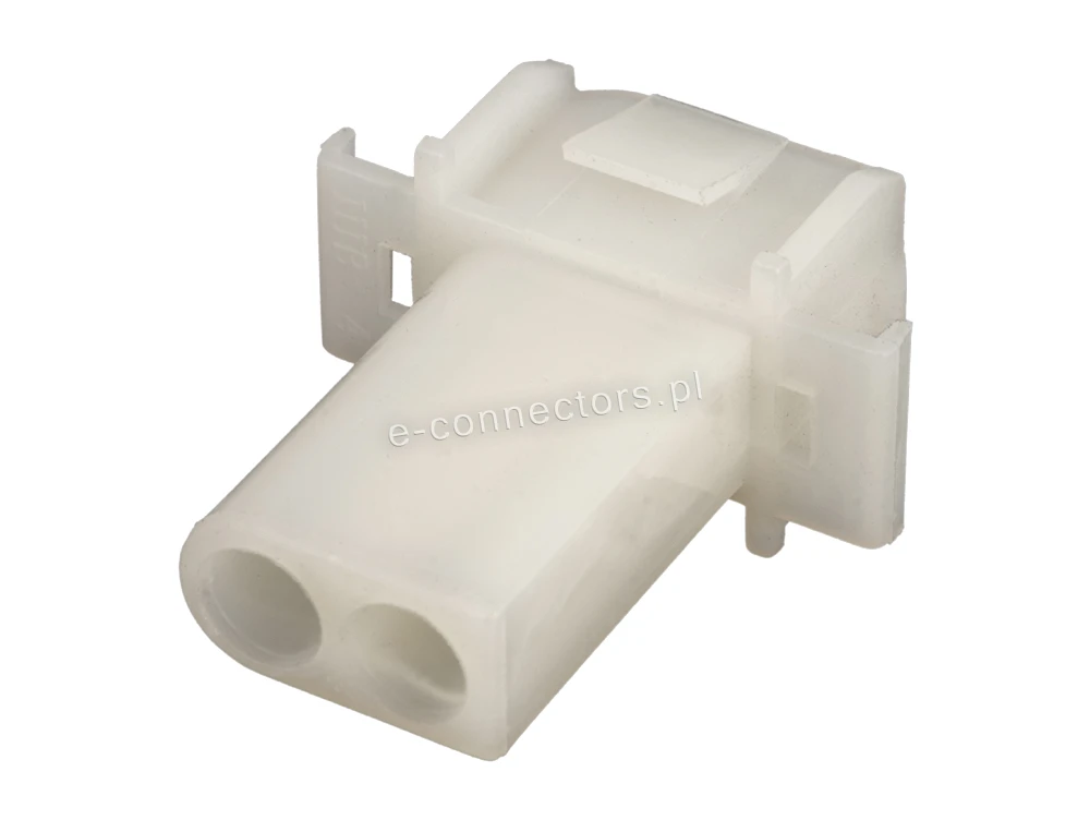 Gniazdo 2 pin białe (zamiennik) B060