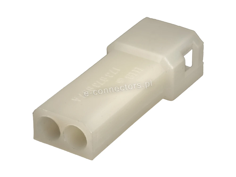 Gniazdo 2 pin białe (zamiennik) B065
