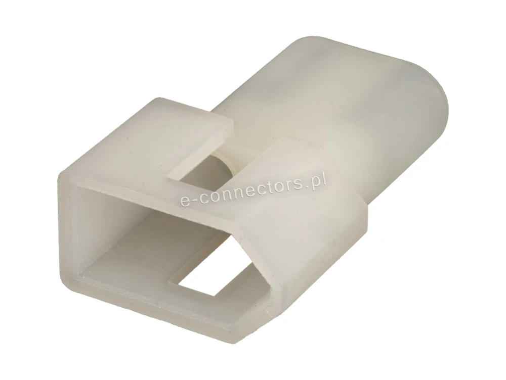 Gniazdo 2 pin białe (zamiennik) B067