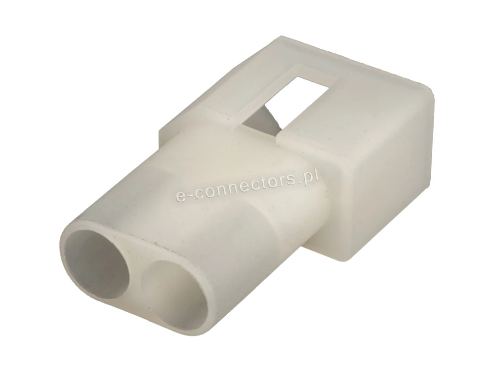 Gniazdo 2 pin białe (zamiennik) B067