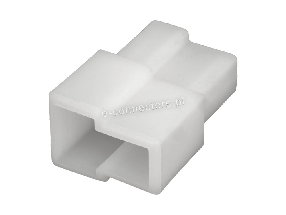 Gniazdo 2 pin białe (zamiennik) B076
