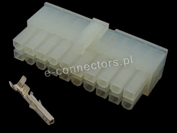 Wtyczka Molex 20-pin + konektor.jpg