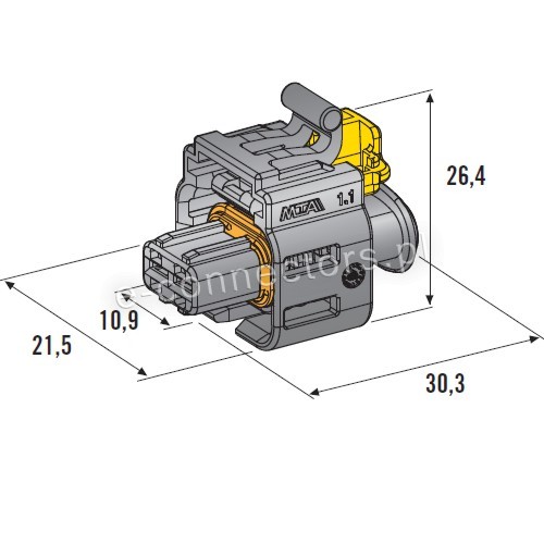 Wtyczka C280 2-WAY