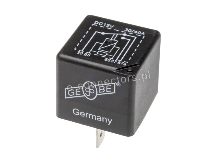 Przekaźnik GEBE 12V 30/40A