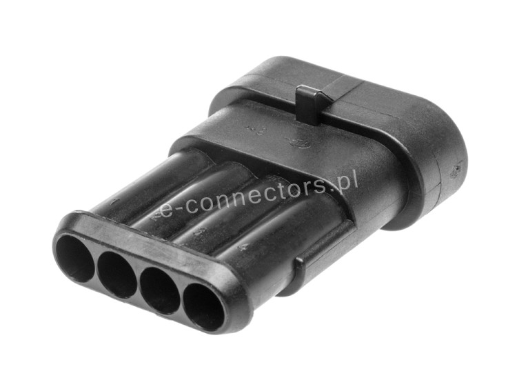 Gniazdo hermetyczne 4-pinowe Superseal 1,5