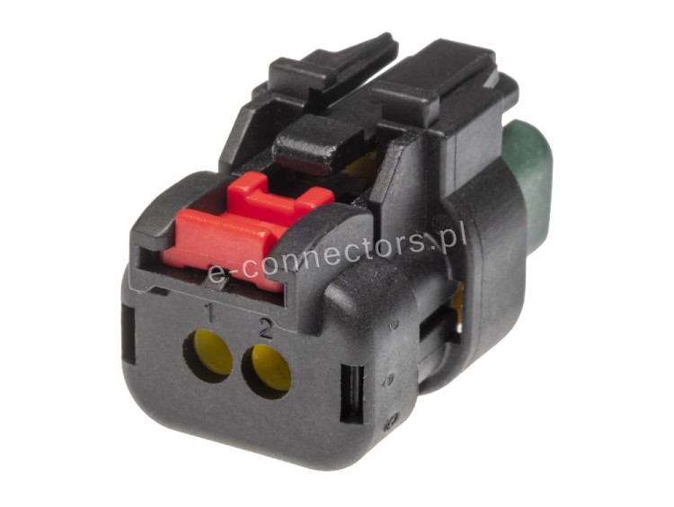 Wtyczka TE/AMP 2-pin 776427-4 ciemno zielony