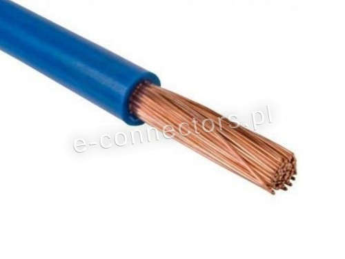 Przewód H07V-K 6,0mm2 NIEBIESKI