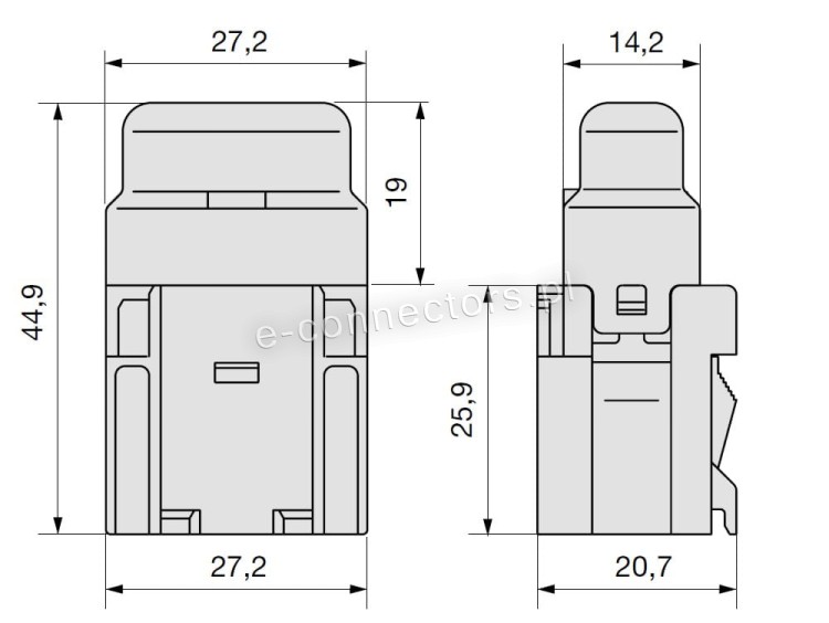 Gniazdo bezpiecznika Splash