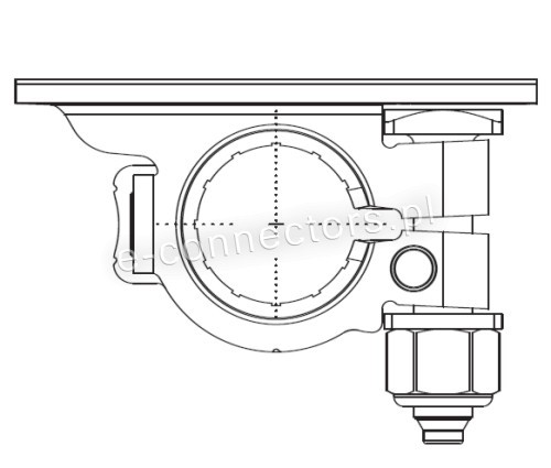 Klema akumulatora Double Ring