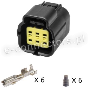 Wtyczka econoseal 6-pin