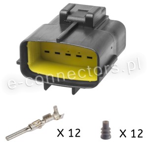 Gniazdo econoseal 12-pin