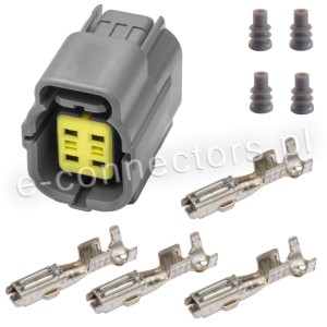 Wtyczka econoseal 4-pin /kod szara/ 